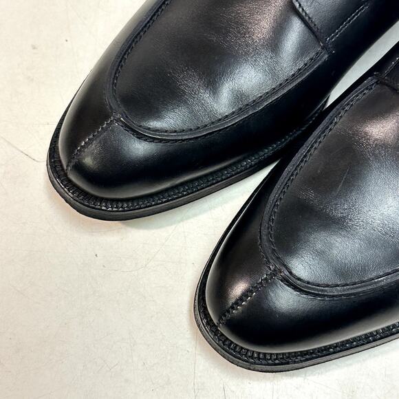 WORN TWICE Crockett & Jones x Peal & Co Split Toe Derby Black Calf England US 10 - Picture 7 of 13